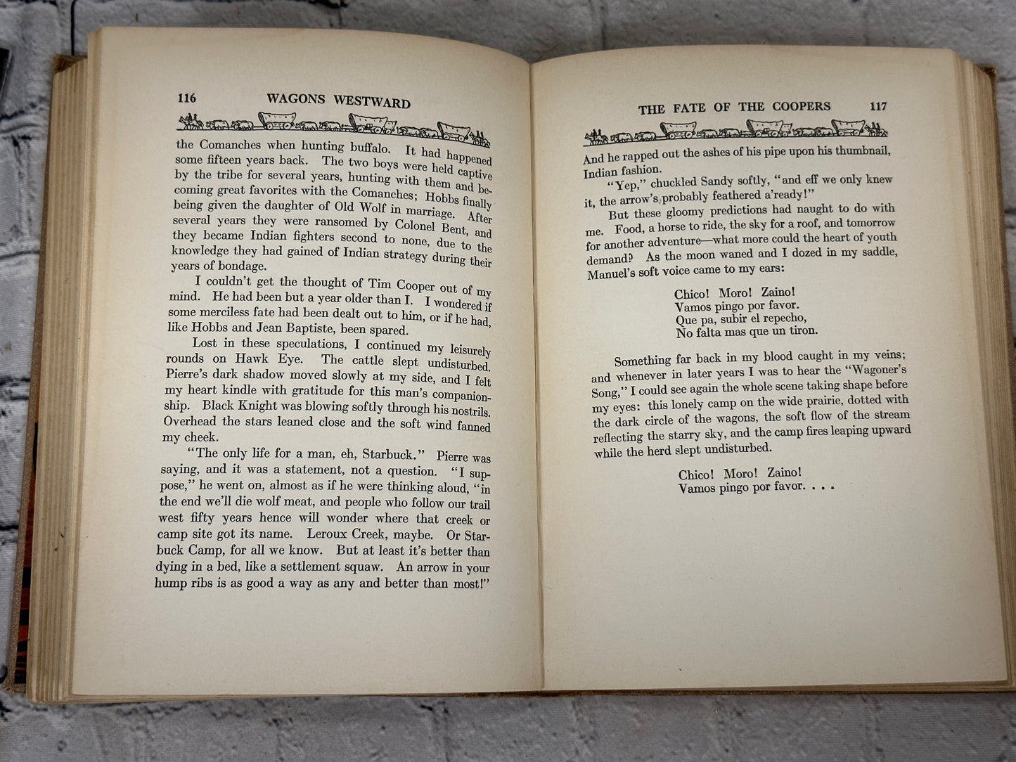 Wagons Westward The Old Trail To Santa Fe by Armstrong Sperry [1936]