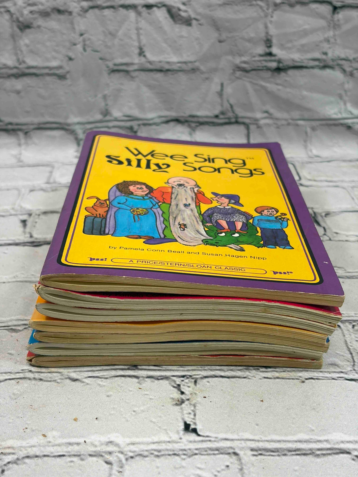 Wee Sing Silly Songs: Bible Songs, Around the World...(Lot of 7)