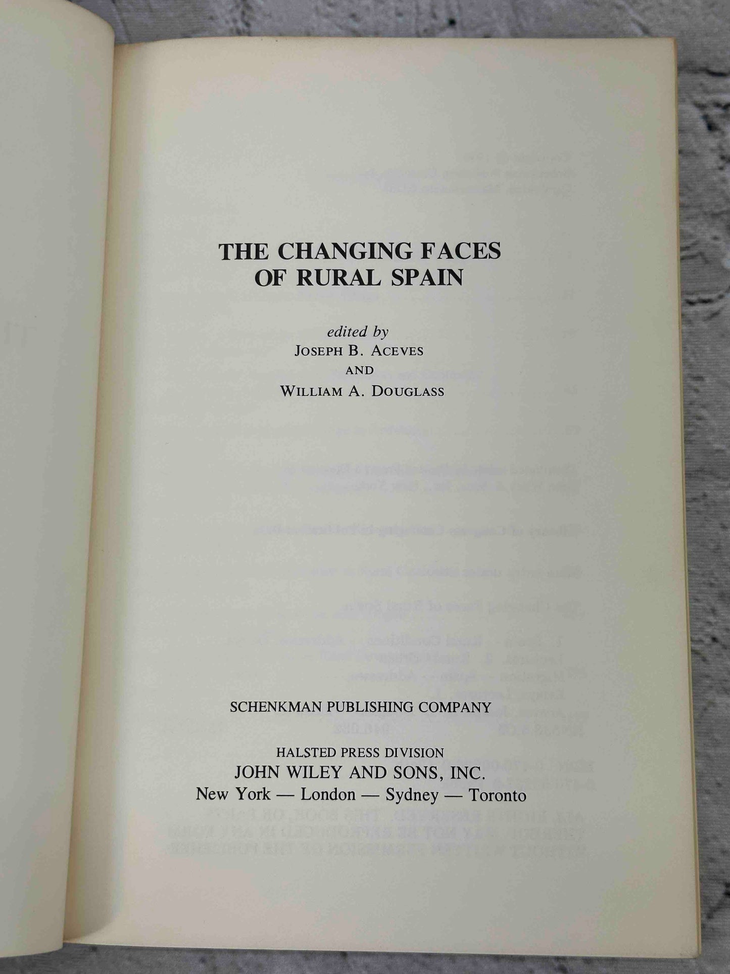 The Changing Face of Rural Spain