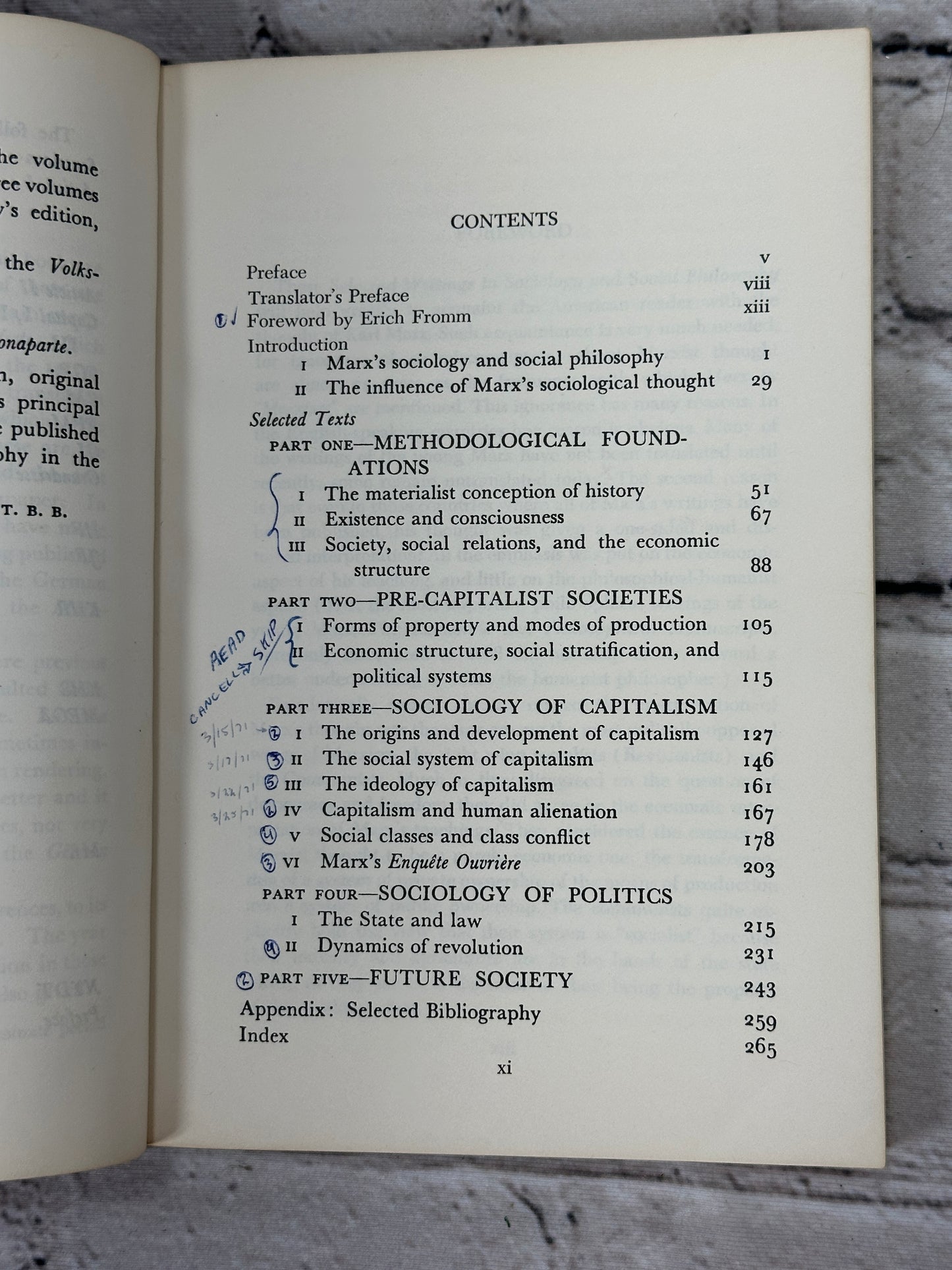 Karl Marx Selected Writings in Sociology & Social Philosophy by Karl Marx [1964]