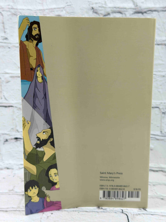 Break Through! The Bible for Young Catholics, Saint Mary's Press paperback - rear cover