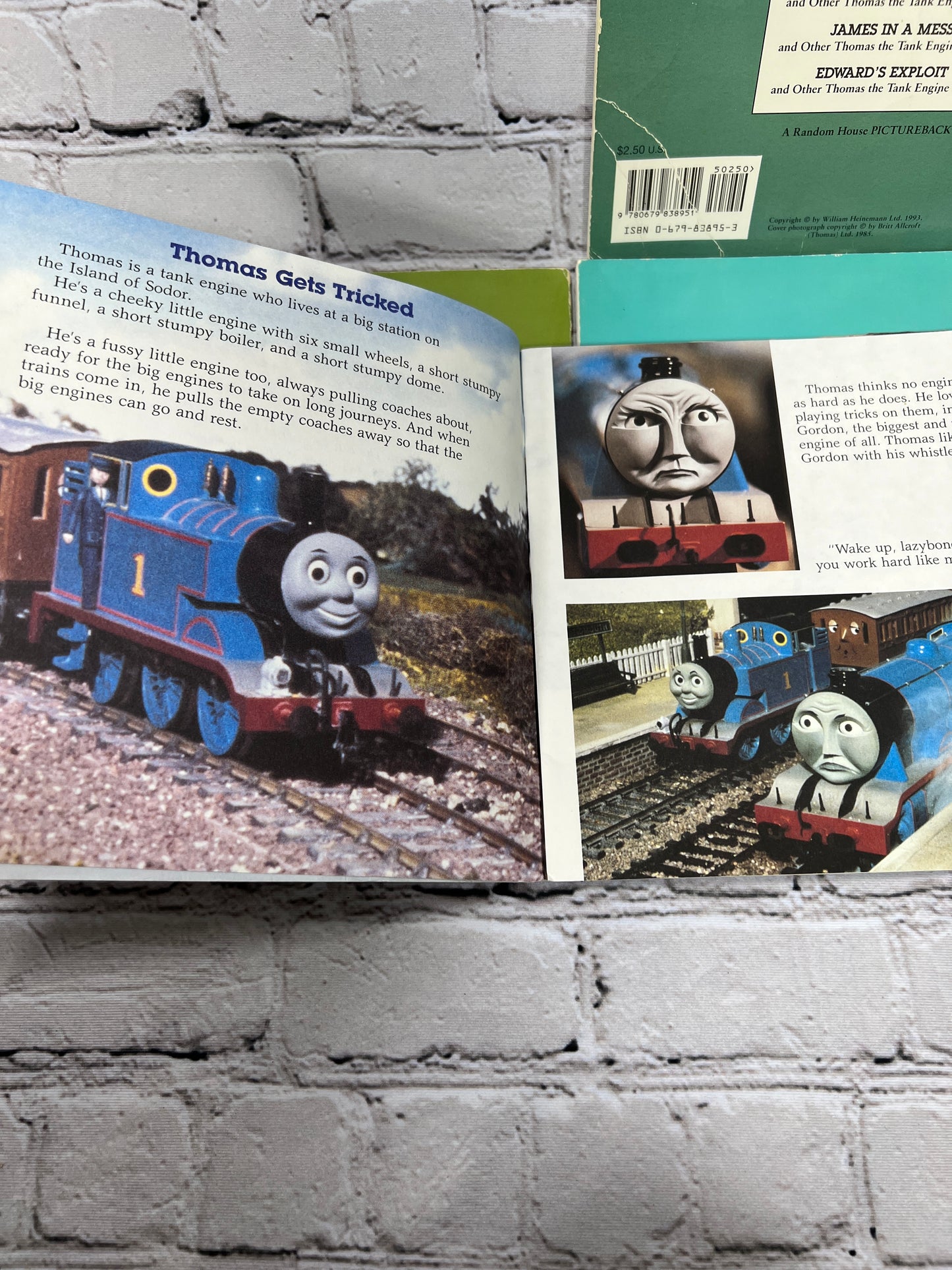 Thomas The Train Tank Engine Stories By Rev. W. Awdry [4 Book Lot]