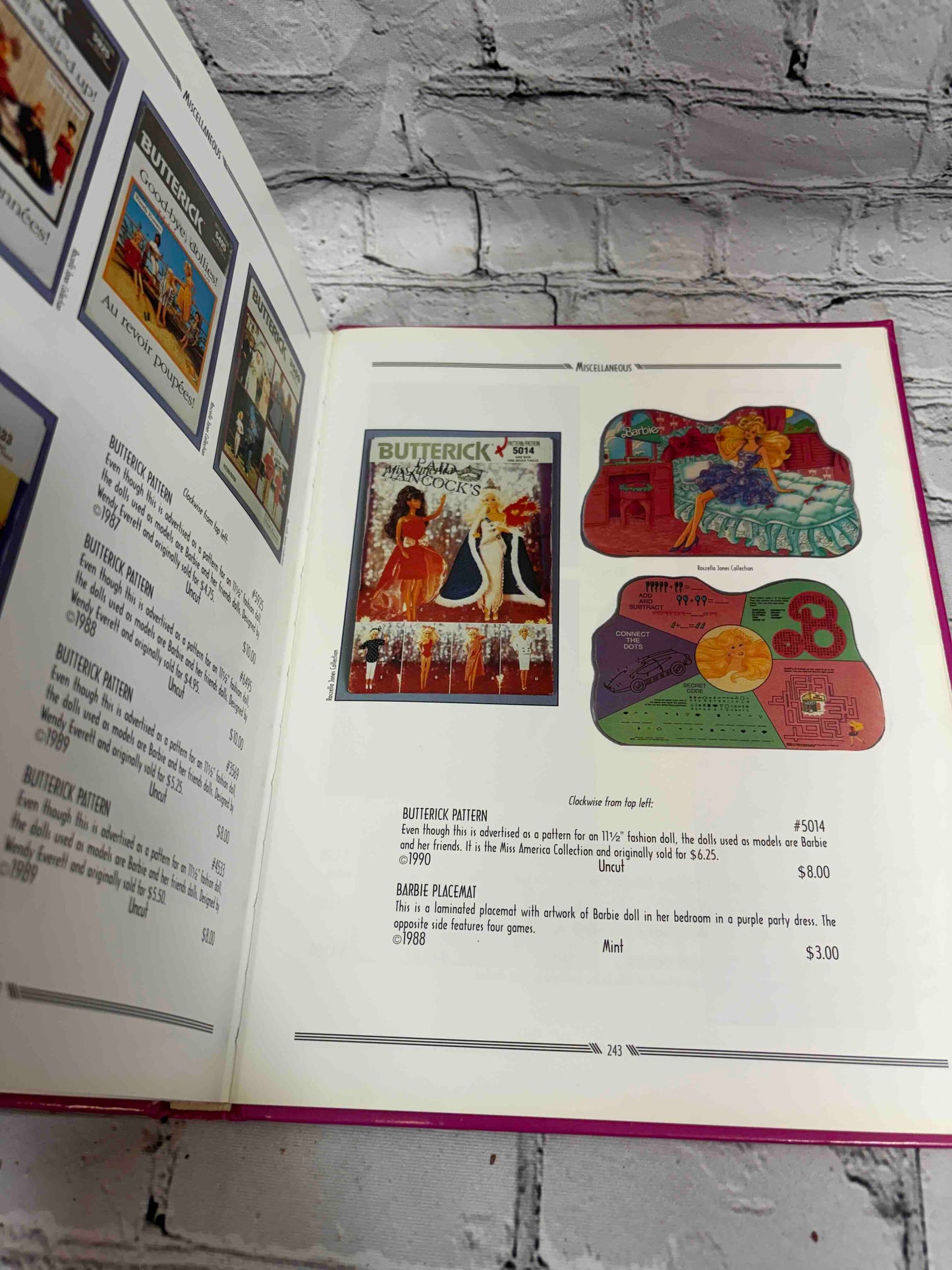 A Decade of Barbie Dolls and Collectibles 1981-1991: Identification and Values