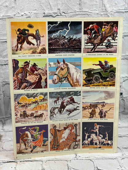 The Golden Play Book of Cowboy Stamps