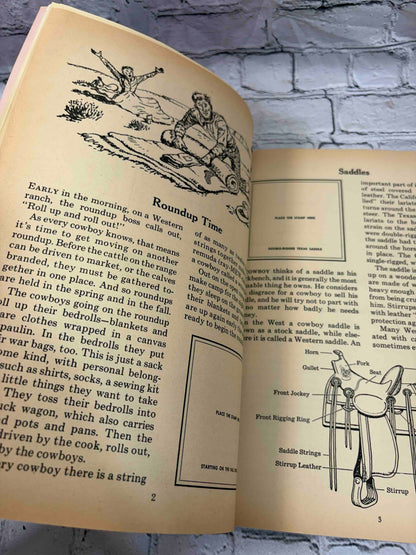 The Golden Play Book of Cowboy Stamps