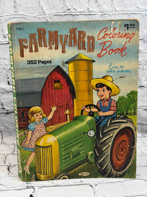 Farmyard Coloring Book 7303:1
