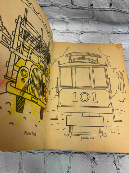 Farmyard Coloring Book 7303:1