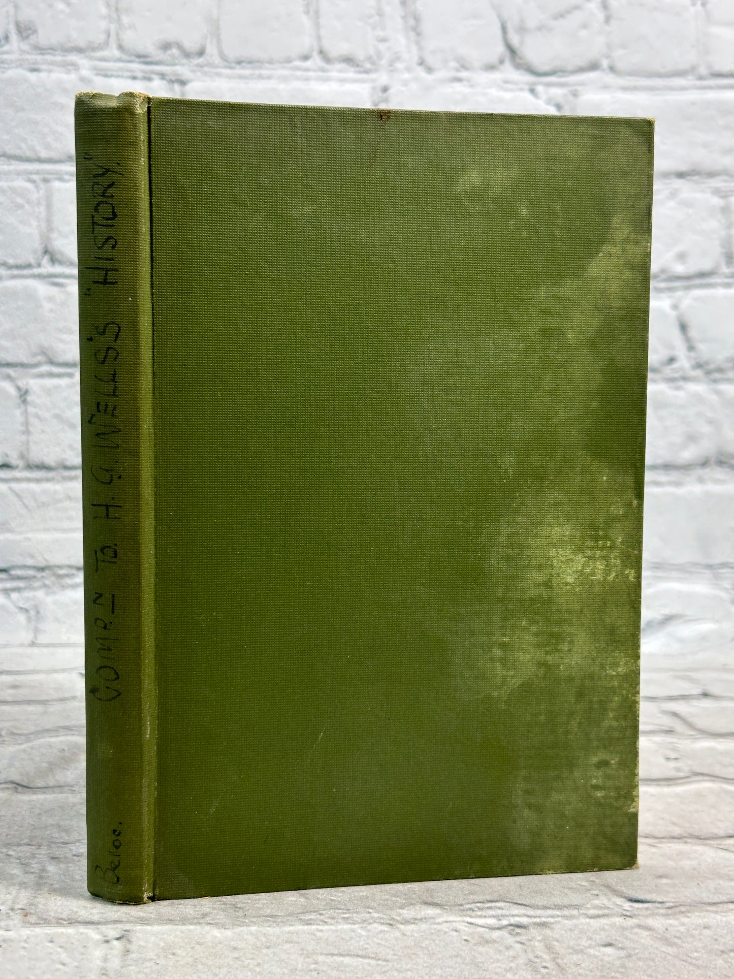 A Companion to Mr. Wells's Outline of History by Hilaire Belloc [1929]