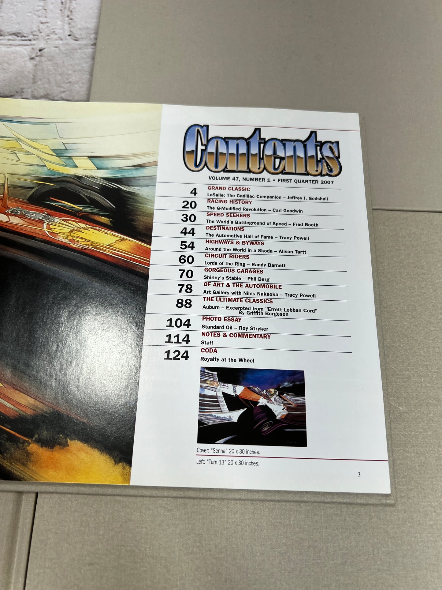 Automobile Quarterly Volume 47 [Full Set · Issues 1,2,3 & 4 · 2007]