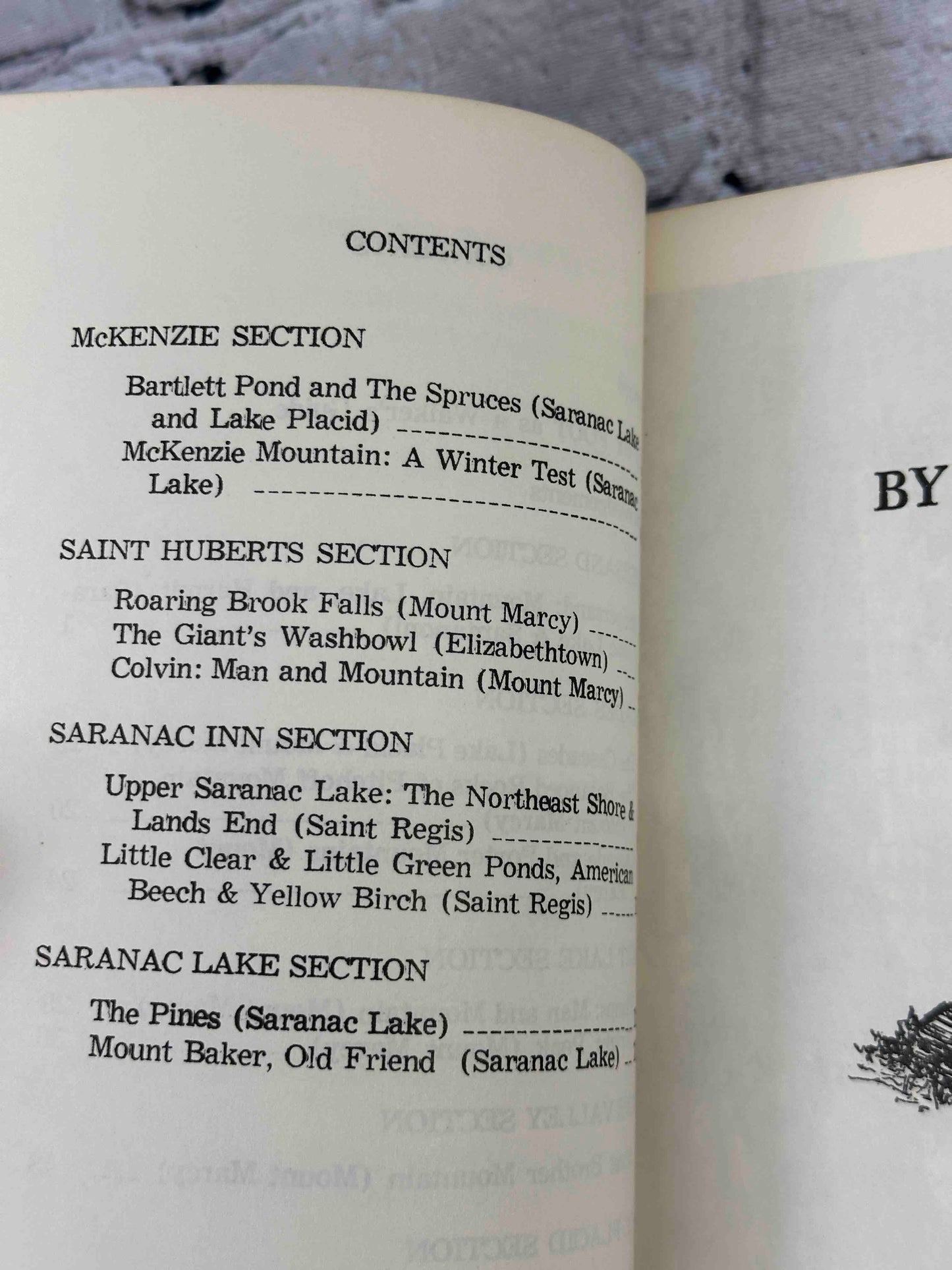 By Foot in the Adirondacks