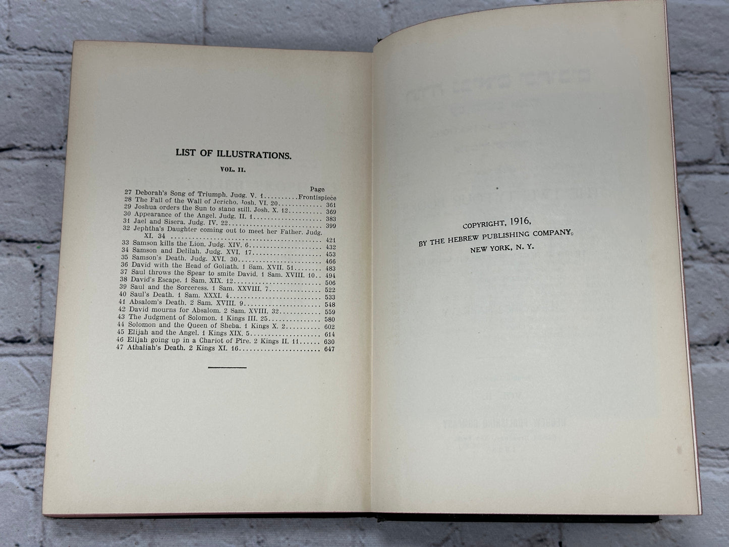 The 24 Books of the Old Testament transl. by Harkavy [Hebrew & English · 1928]