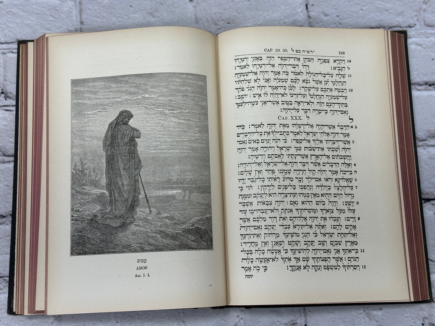 The 24 Books of the Old Testament transl. by Harkavy [Hebrew & English · 1928]