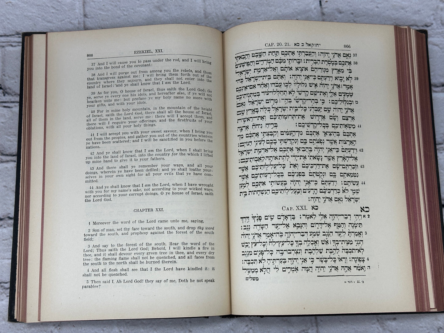 The 24 Books of the Old Testament transl. by Harkavy [Hebrew & English · 1928]