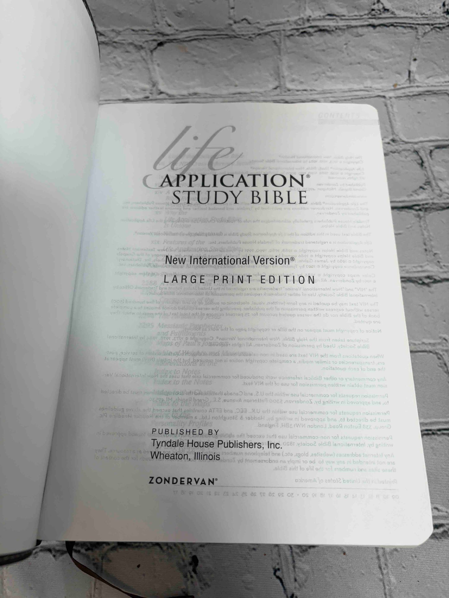Life Application Study Bible New International Version