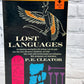 Lost Languages by P.E. Cleator [1962 · First Printing · A Mentor Book]