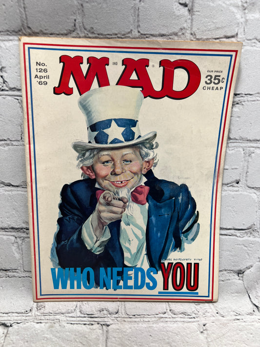 MAD April 1969 Volume 1 No 126