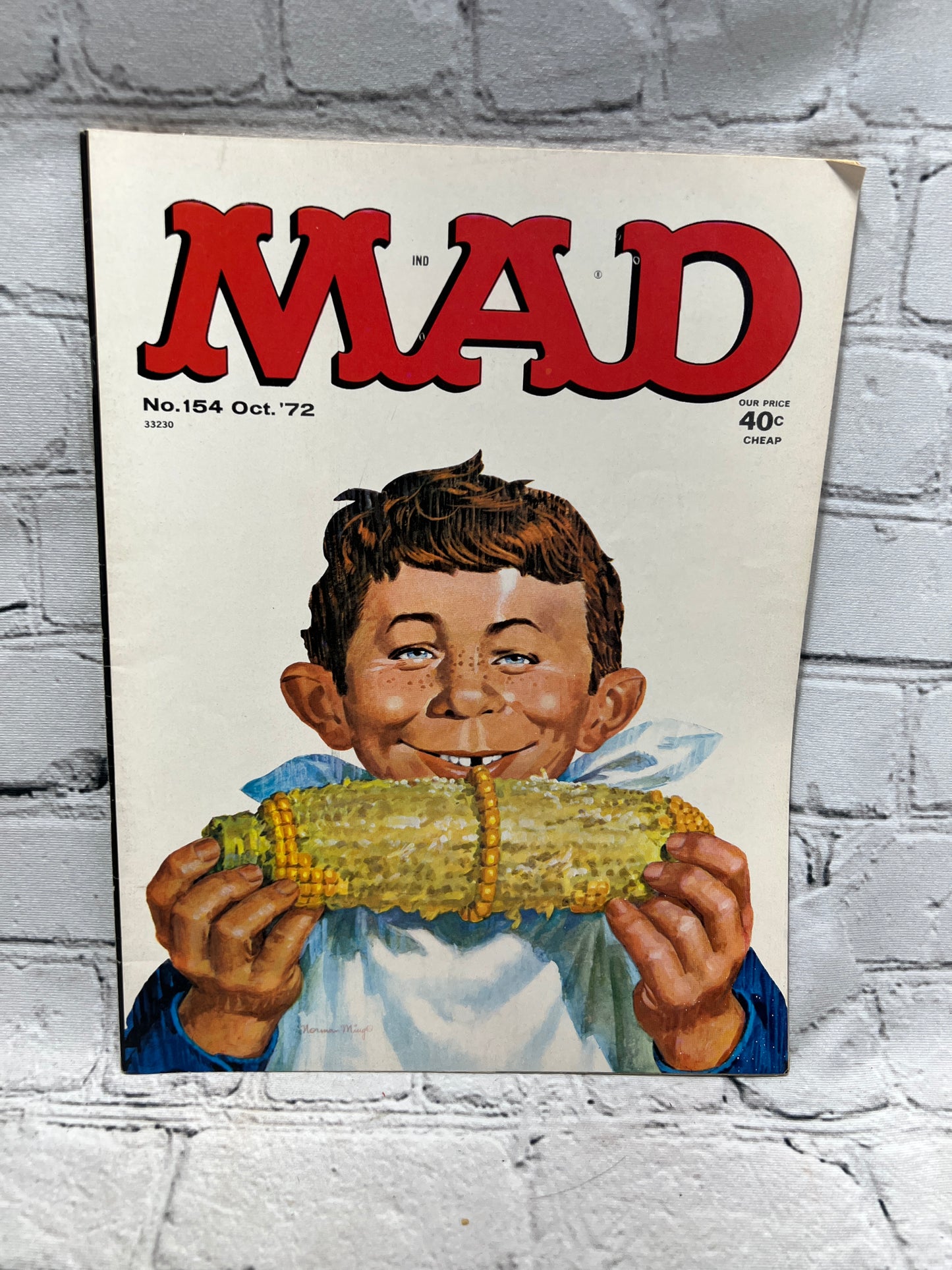 MAD October 1972 Volume 1 No. 154