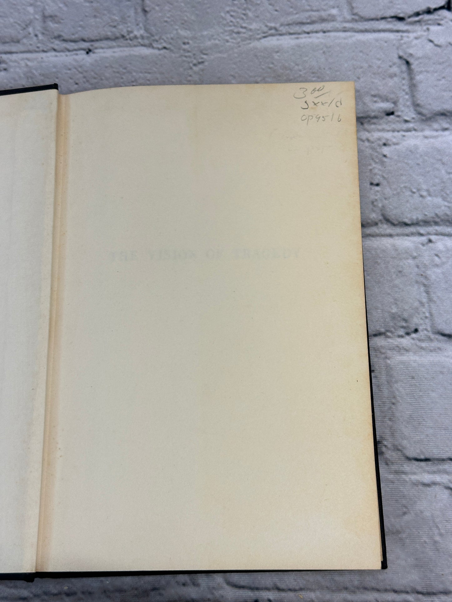 The Vision of Tragedy By Richard Sewall [1959 · First Edition]