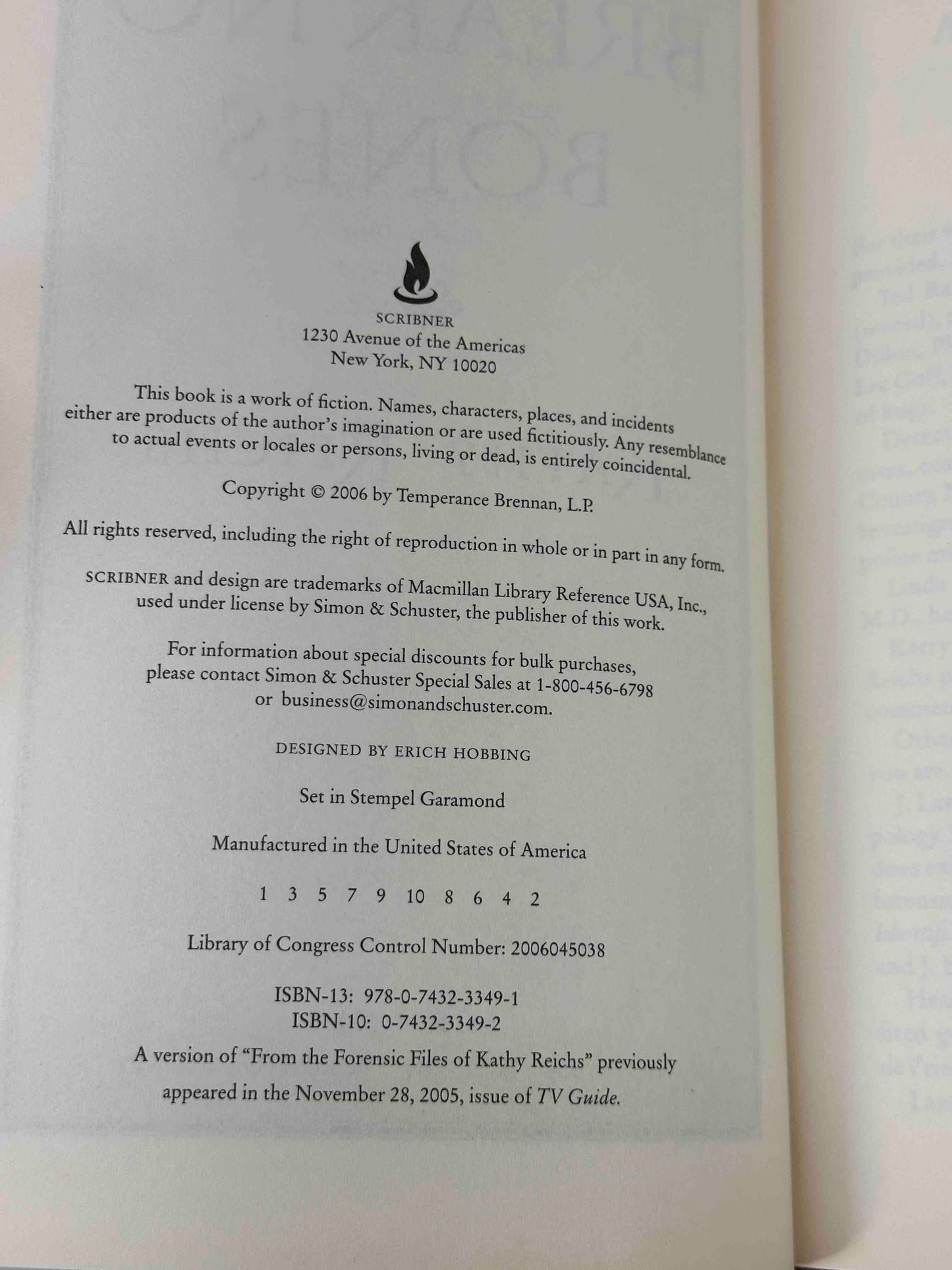 Break No Bones: A Novel (Temperance Brennan Novels)