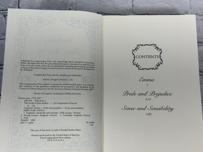 The Works of Jane Austen [1st Longmeadow Press Edition · 1995]