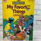 Sesame Street My Favorite Things Coloring Book Ftng. Jim Hensons Muppet Babies 1359-1