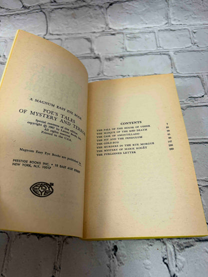 Poe's Tales of Mystery and Terror
