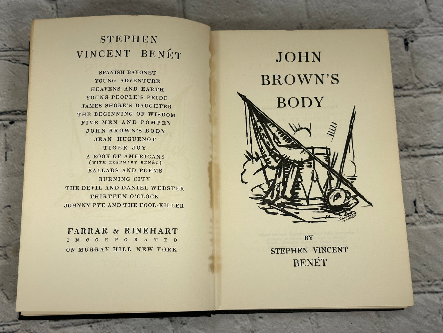 John Brown's Body by Stephen Vincent Benet [1928 · Twenty-Sixth Edition]