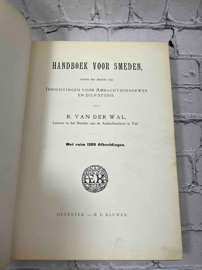 Handboek voor Smeden (Handbook for Blacksmith)