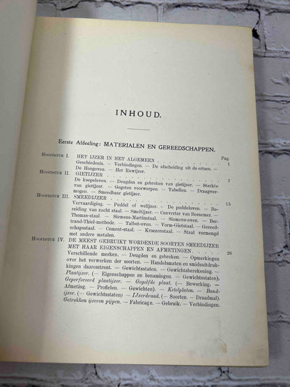 Handboek voor Smeden (Handbook for Blacksmith)