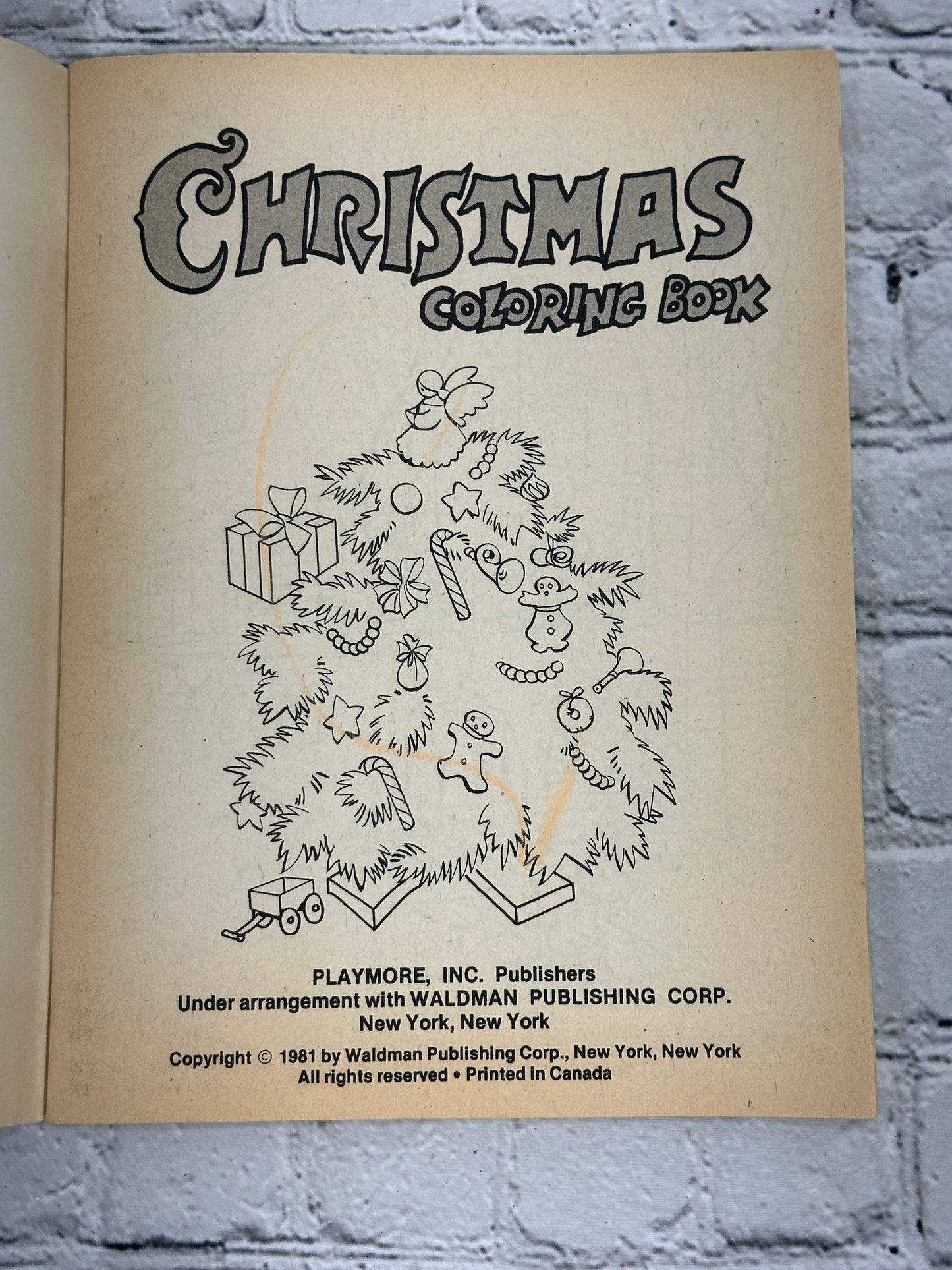 Christmas Coloring Book 426-5 [Waldman Publishing · 1981]