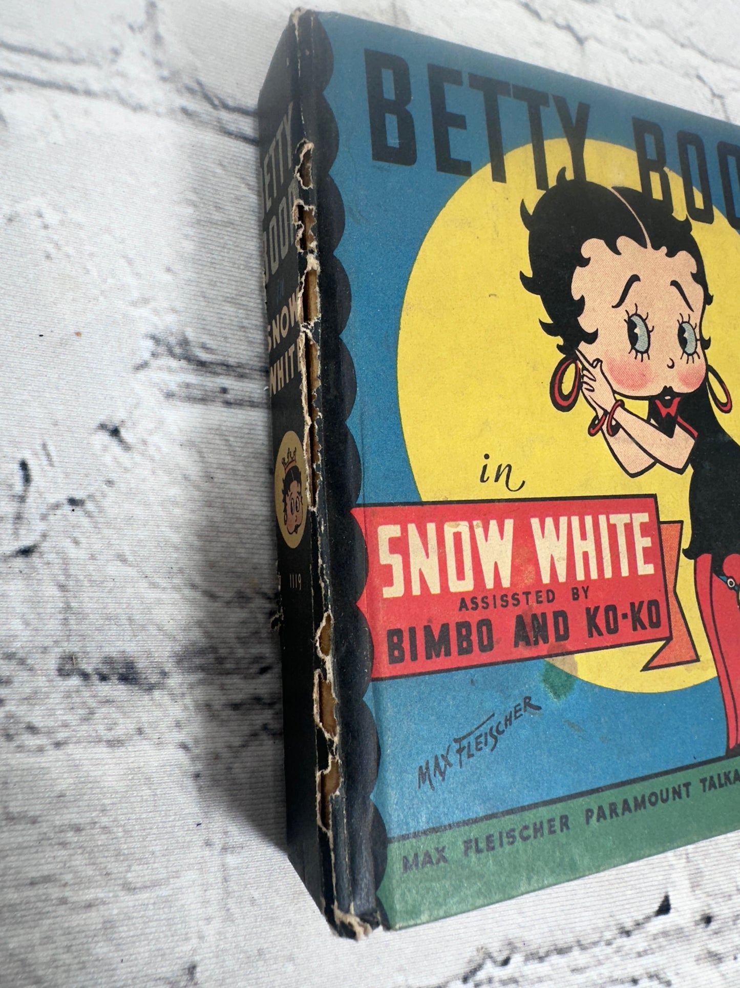 Big Little Book Betty Boop in Snow White Assisted Bimbo & Ko-Ko [Whitman · 1934]