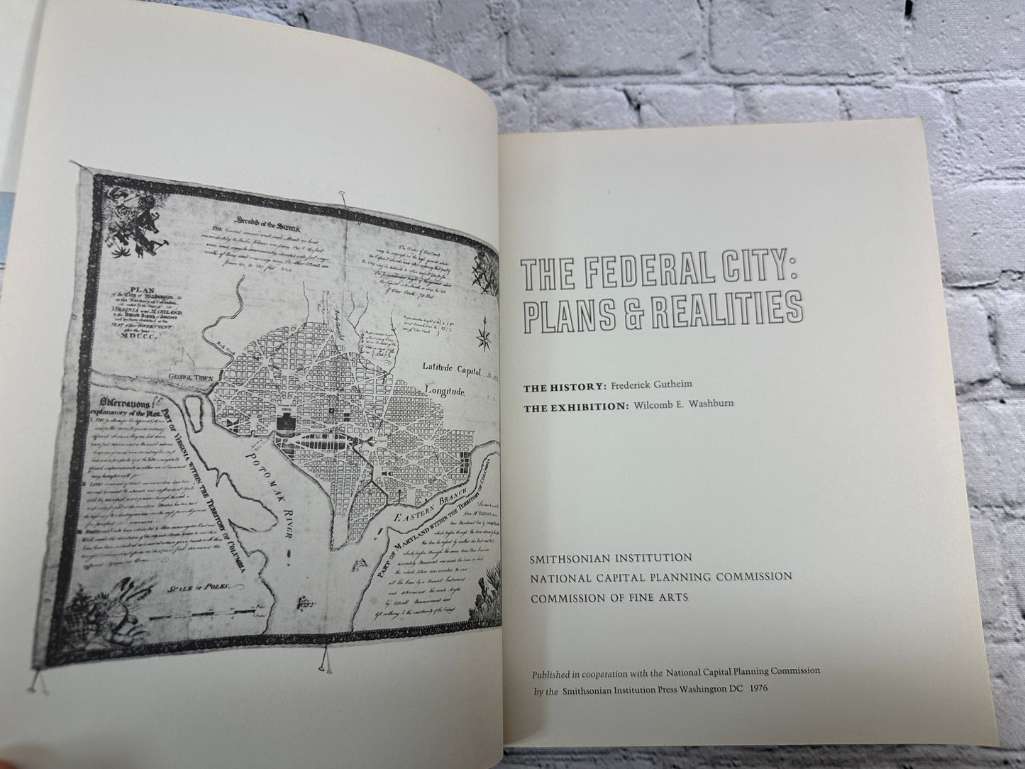 The Federal City: Plans and Realities by Frederick Gutheim [1976 · Smithsonian]