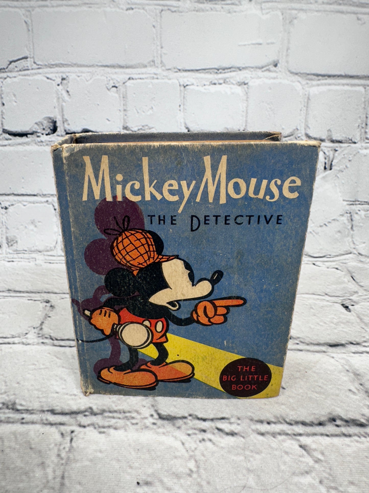 Big Little Book Mickey Mouse The Detective 1139 [Whitman · 1934]