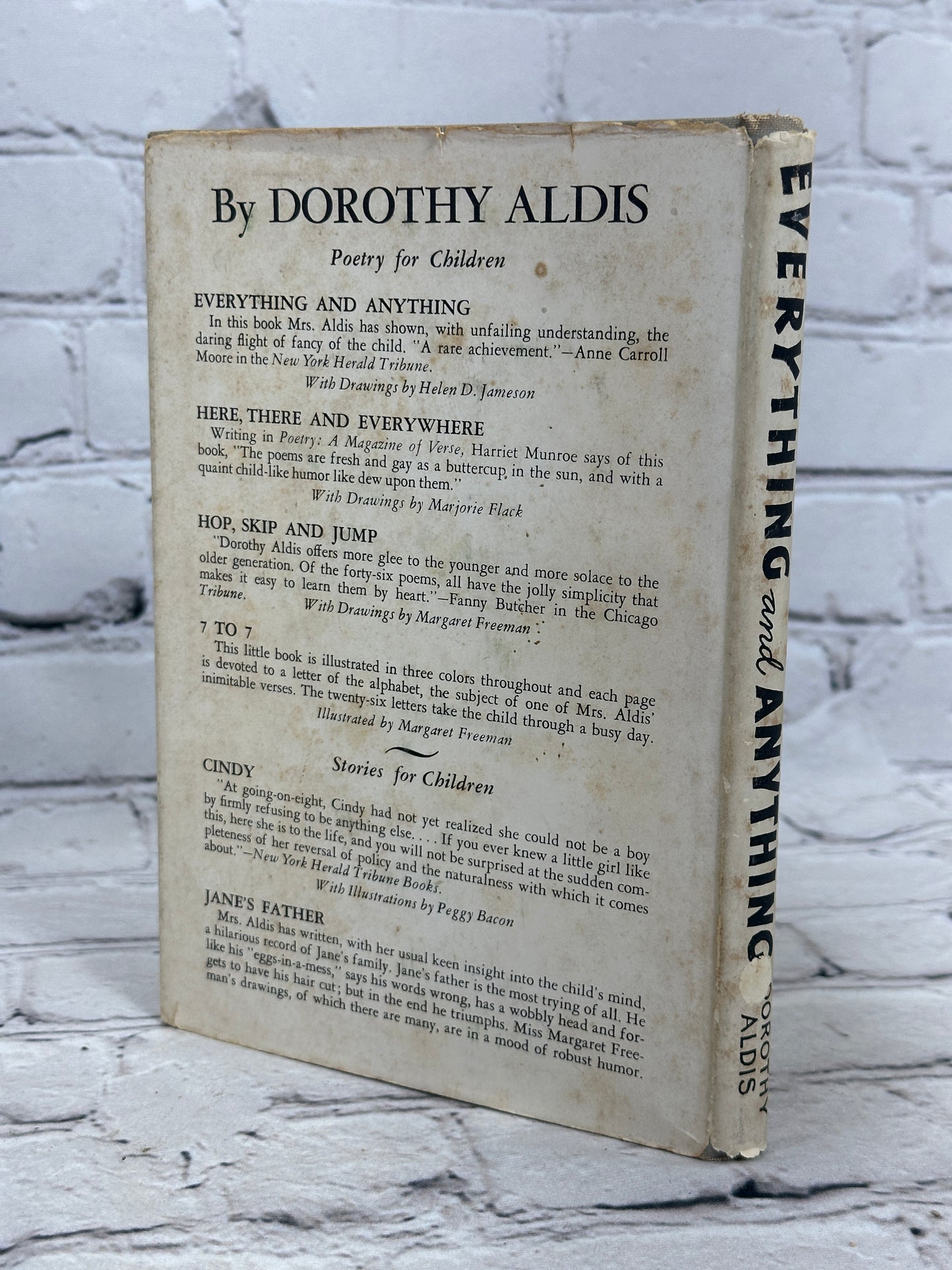 Everything and Anything by Dorothy Aldis [New Popular Edition · 8th Print · 1927]