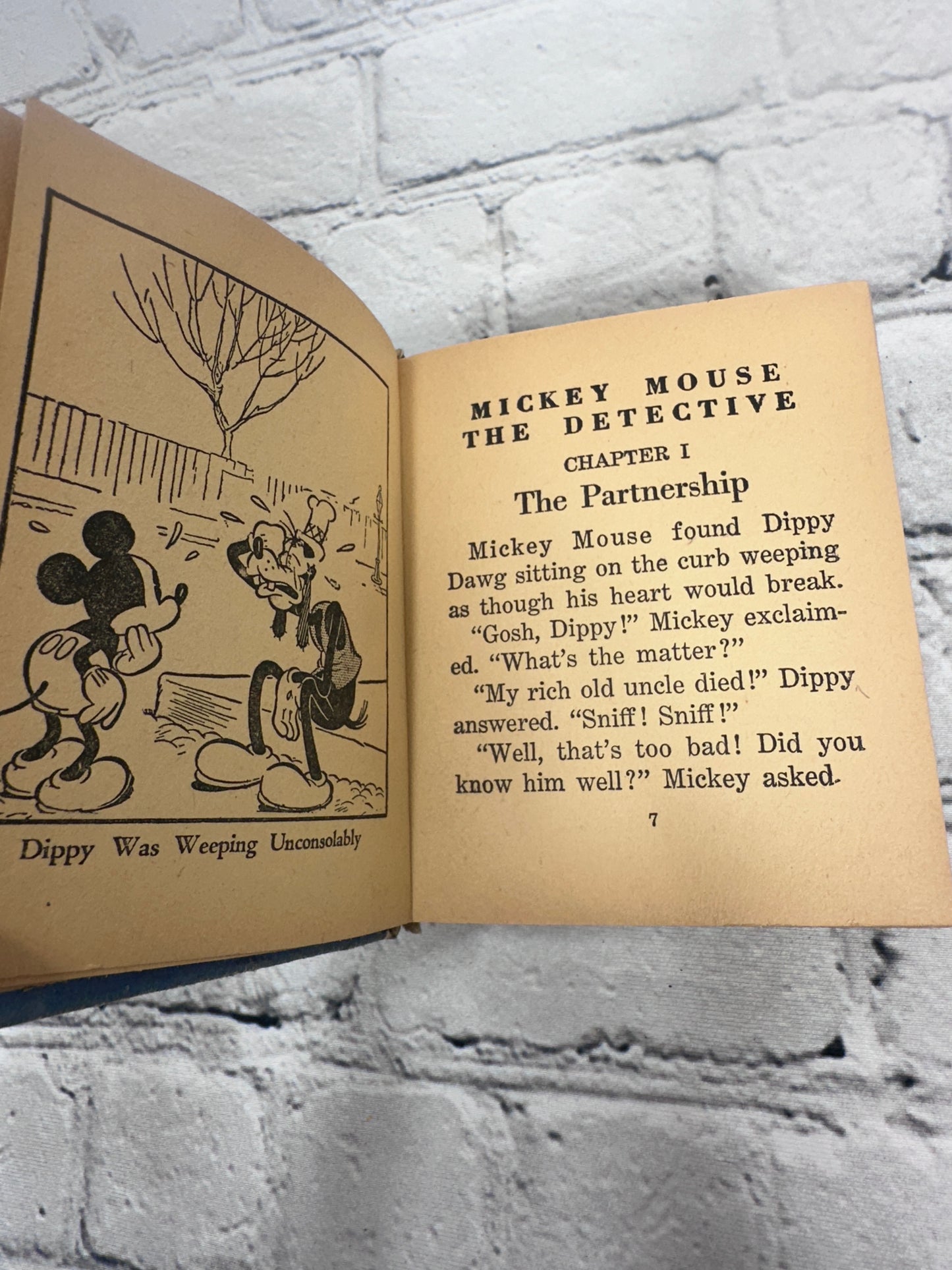 Big Little Book Mickey Mouse The Detective 1139 [Whitman · 1934]