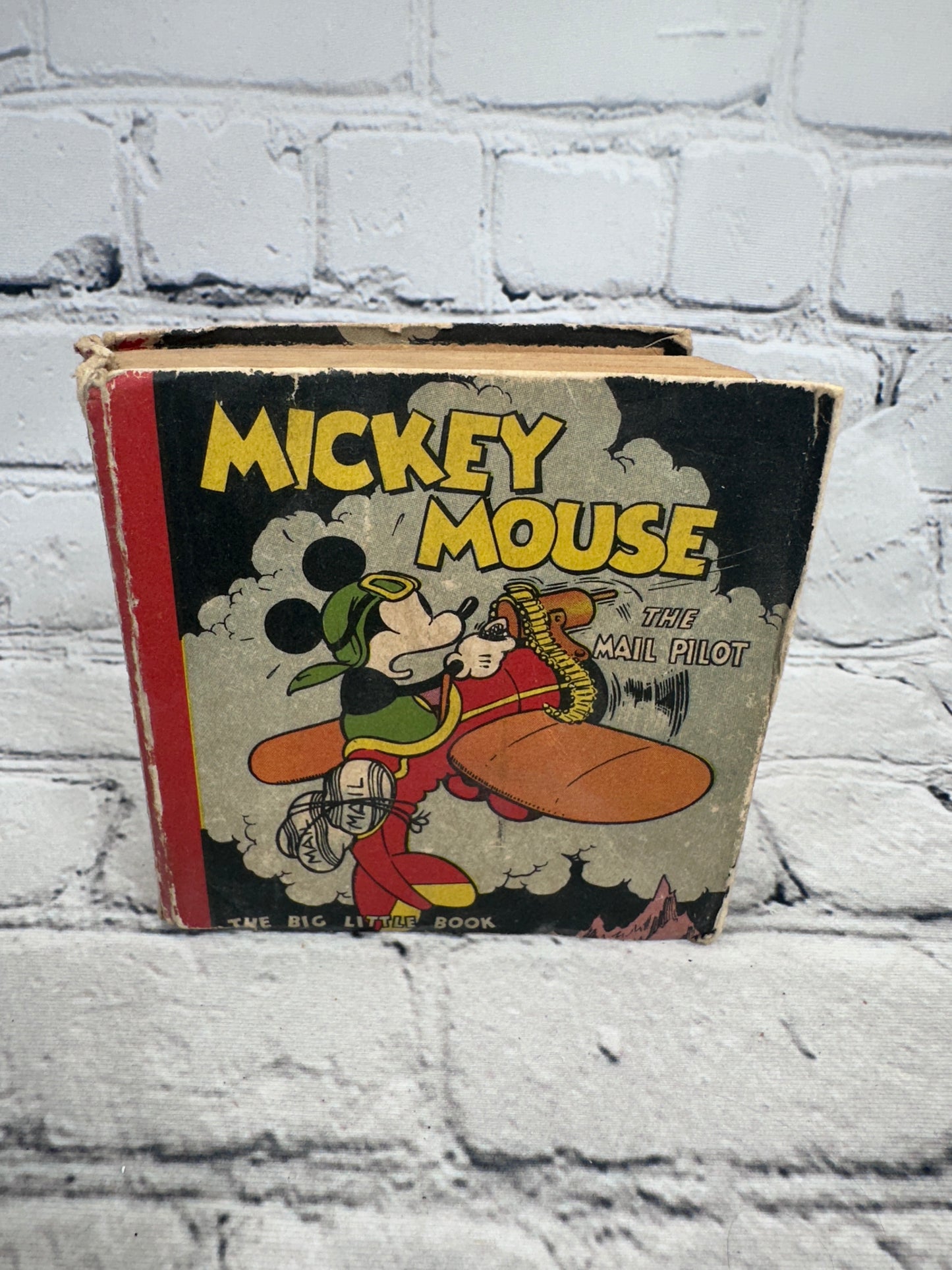 Big Little Book Mickey Mouse The Mail Pilot 731 [Whitman · 1933]