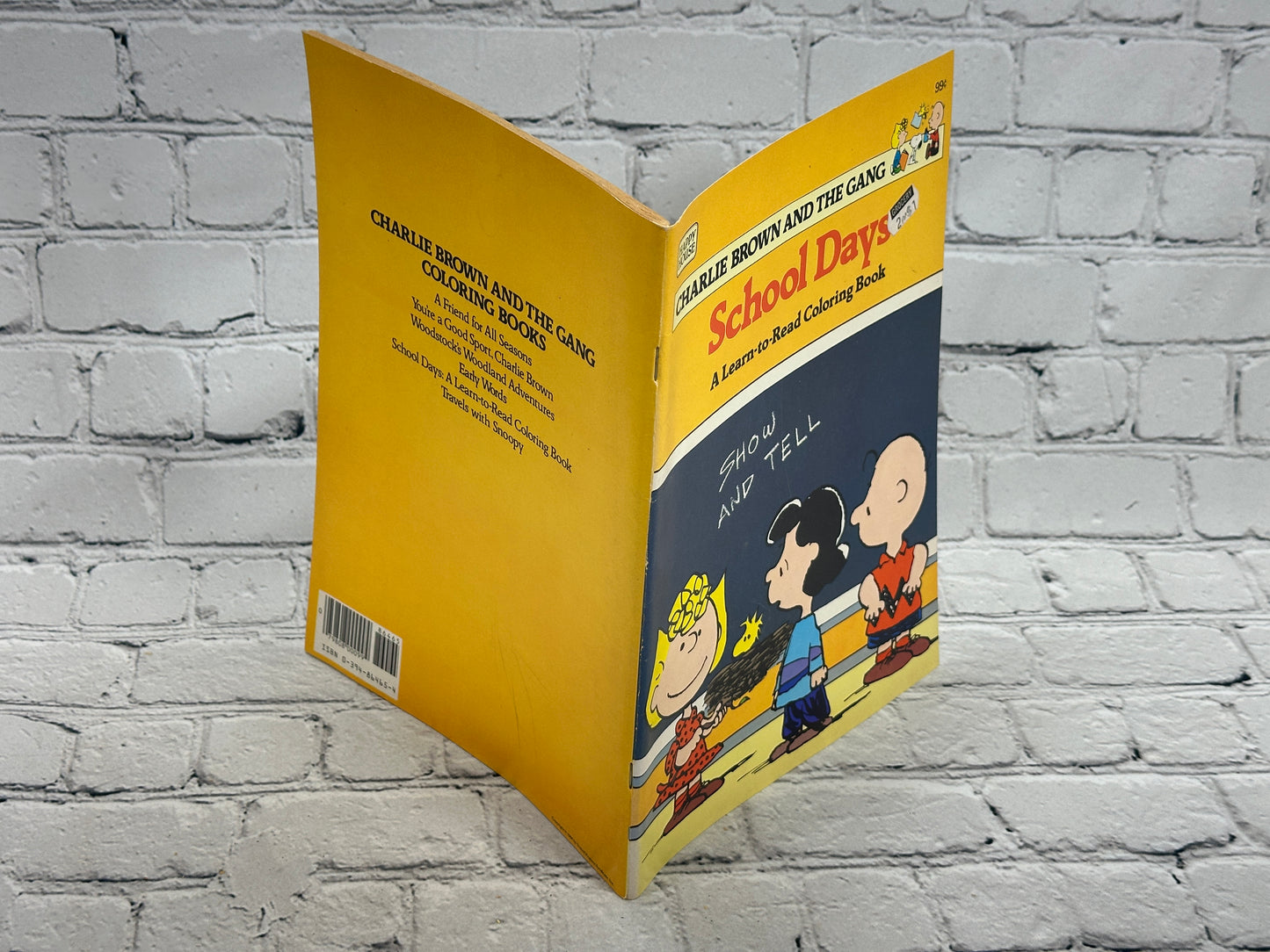 Charlie Brown Learn to Read Coloring Books [3 Book Lot · Happy House · 1980s]