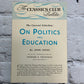 On Politics and Education by John Lock [Classics Club]