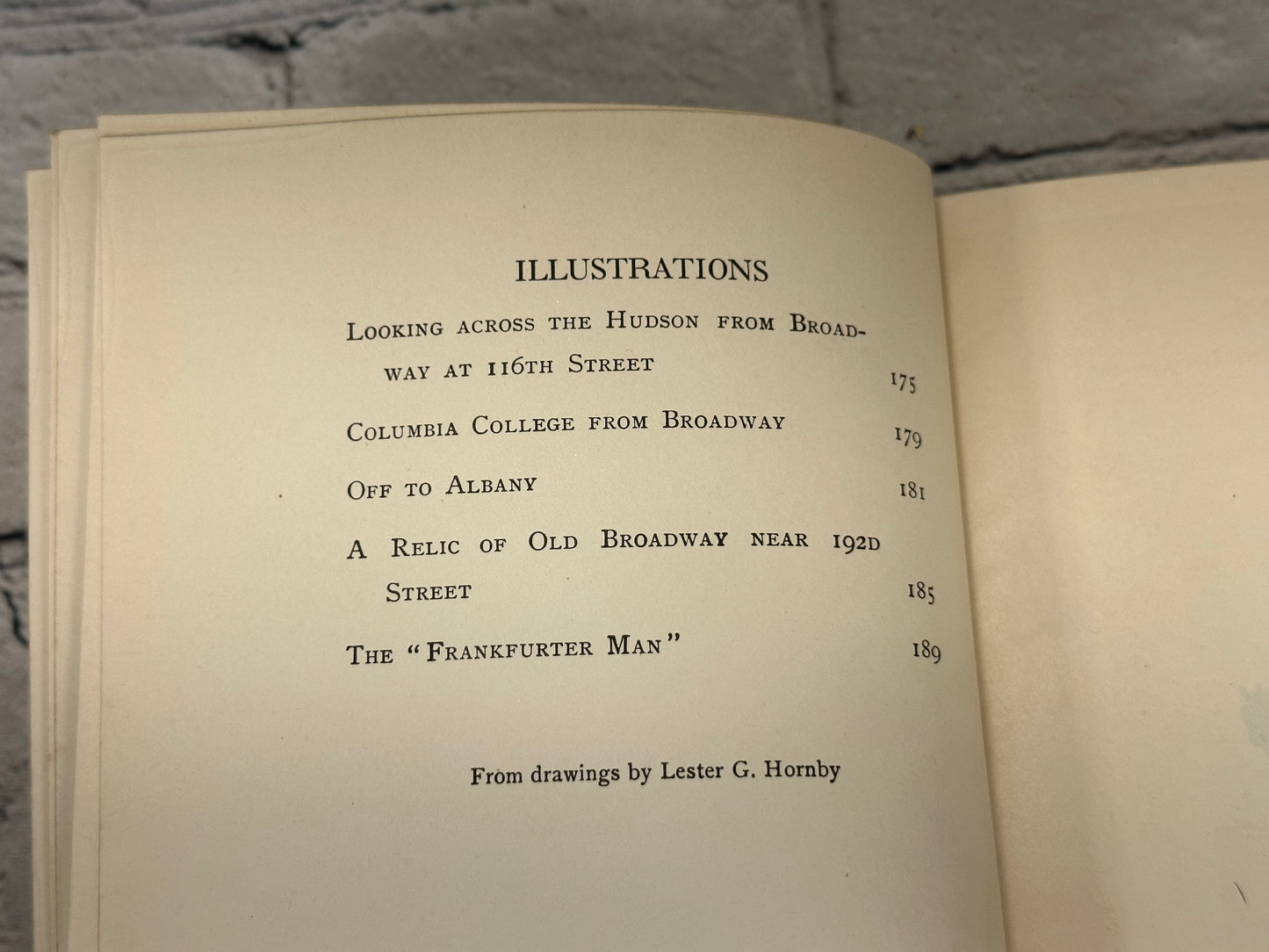 Broadway by J.B. Kerfoot, Illustrated by Lester Hornby [1911 · First Edition]