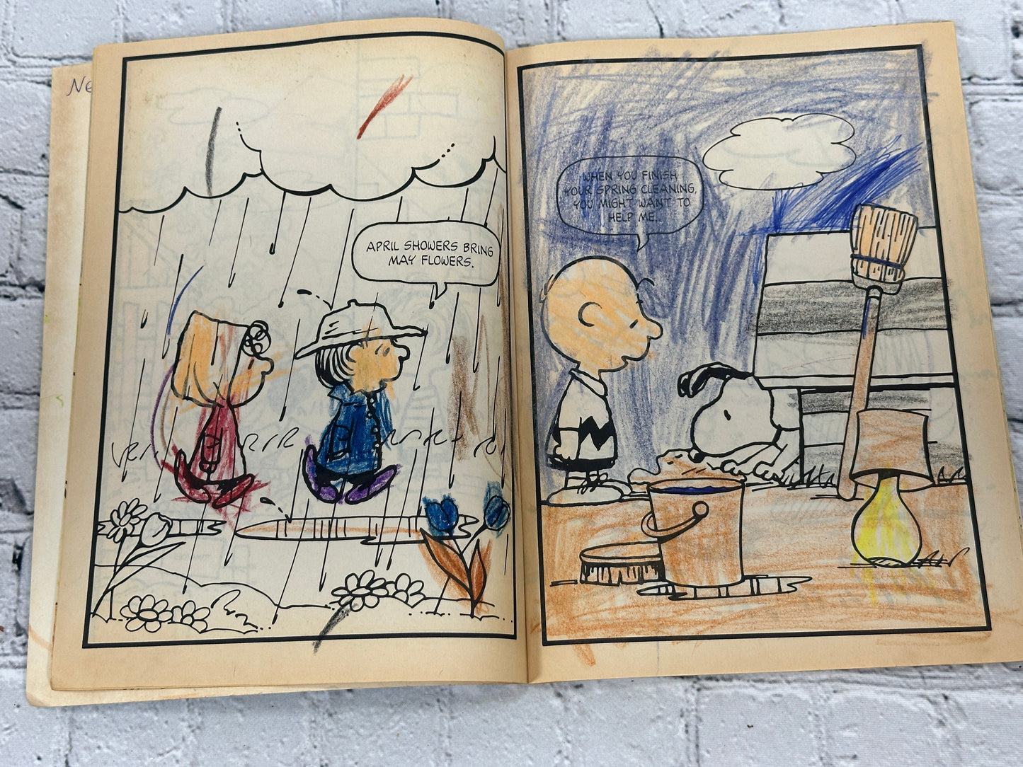 Charlie Brown Learn to Read Coloring Books [3 Book Lot · Happy House · 1980s]