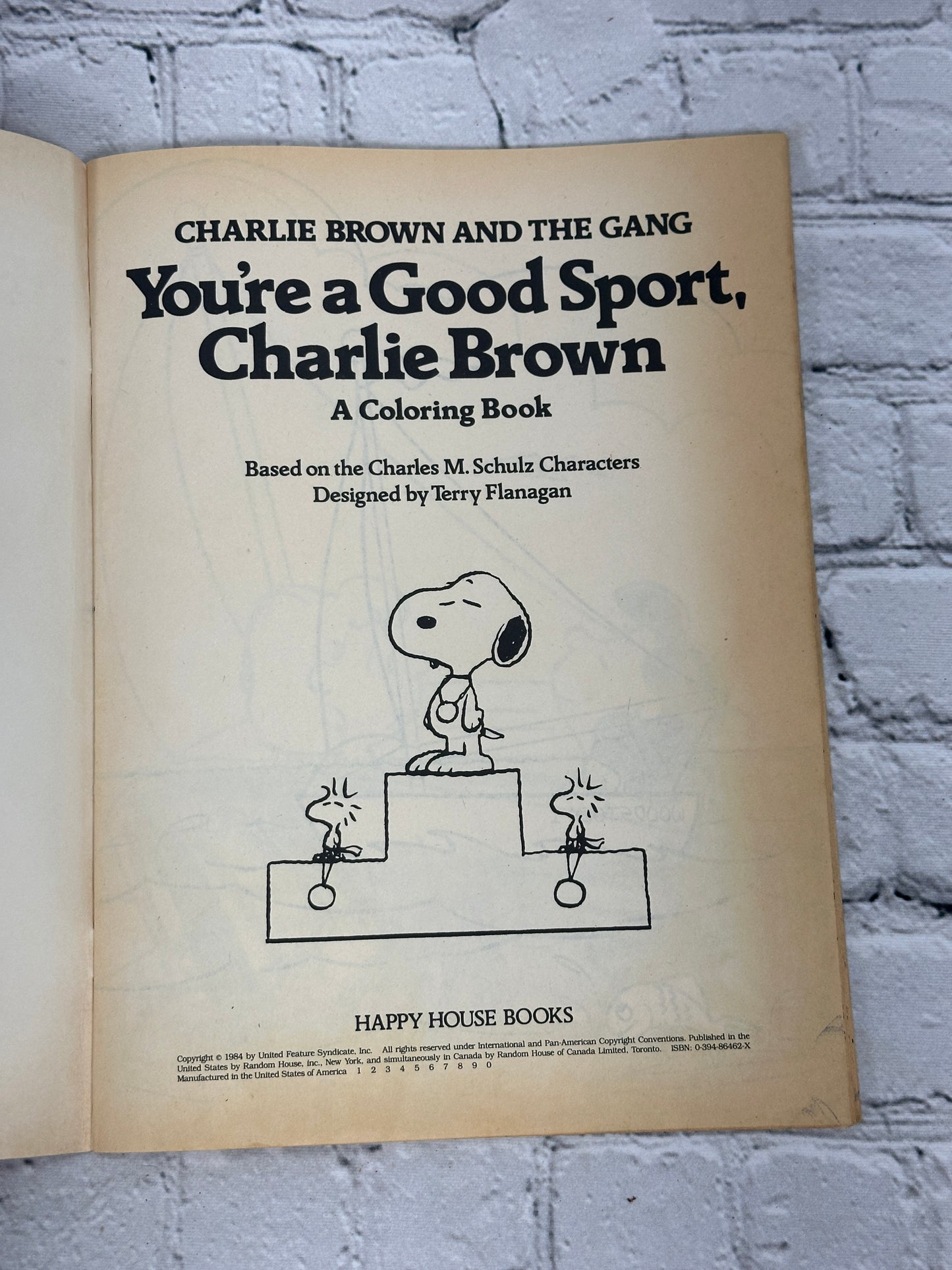 Charlie Brown Learn to Read Coloring Books [3 Book Lot · Happy House · 1980s]