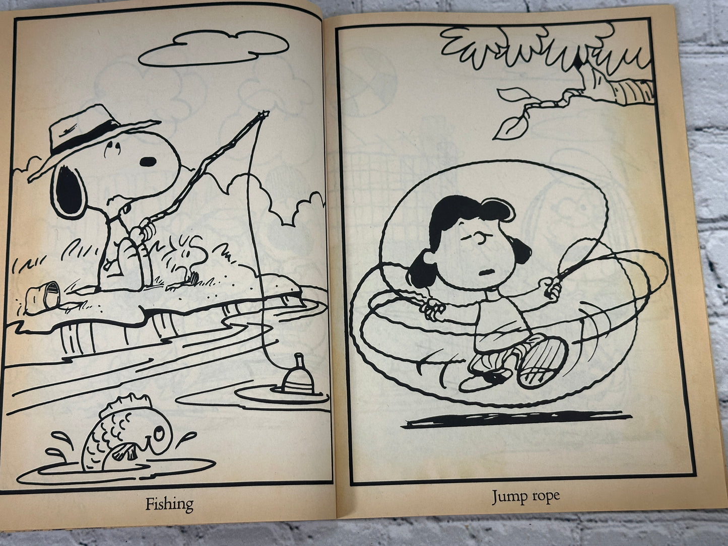 Charlie Brown Learn to Read Coloring Books [3 Book Lot · Happy House · 1980s]