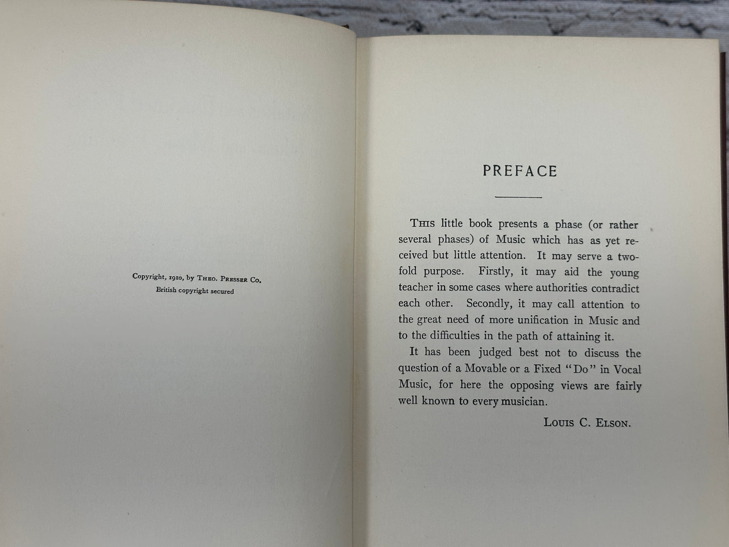 Mistakes and Disputed Points in Music and Music Teaching by Louis Elson [1910]