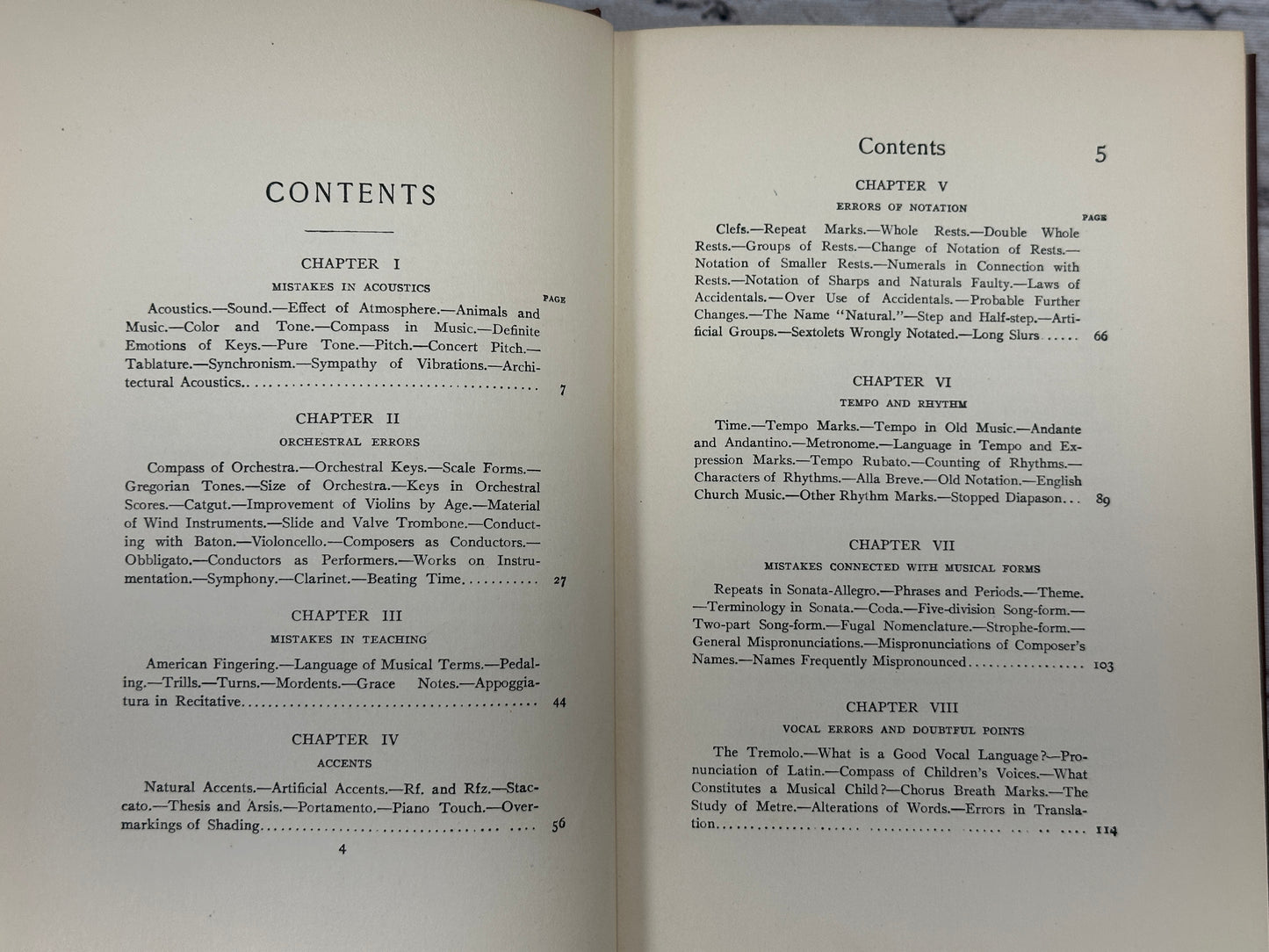 Mistakes and Disputed Points in Music and Music Teaching by Louis Elson [1910]