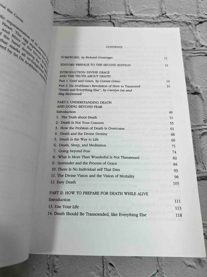 Easy Death : Spiritual Discourses and Essays on the Inherent and Ultimate Transcendence of Death and Everything Else