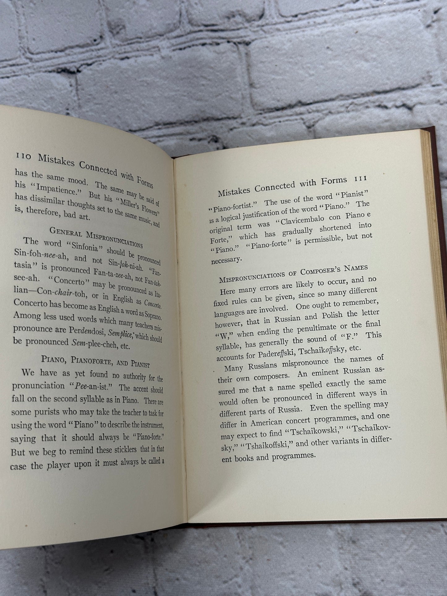 Mistakes and Disputed Points in Music and Music Teaching by Louis Elson [1910]