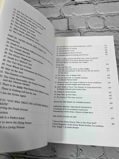 Easy Death : Spiritual Discourses and Essays on the Inherent and Ultimate Transcendence of Death and Everything Else