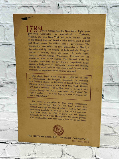 The City of New York in the year of Washington's Inauguration 1789