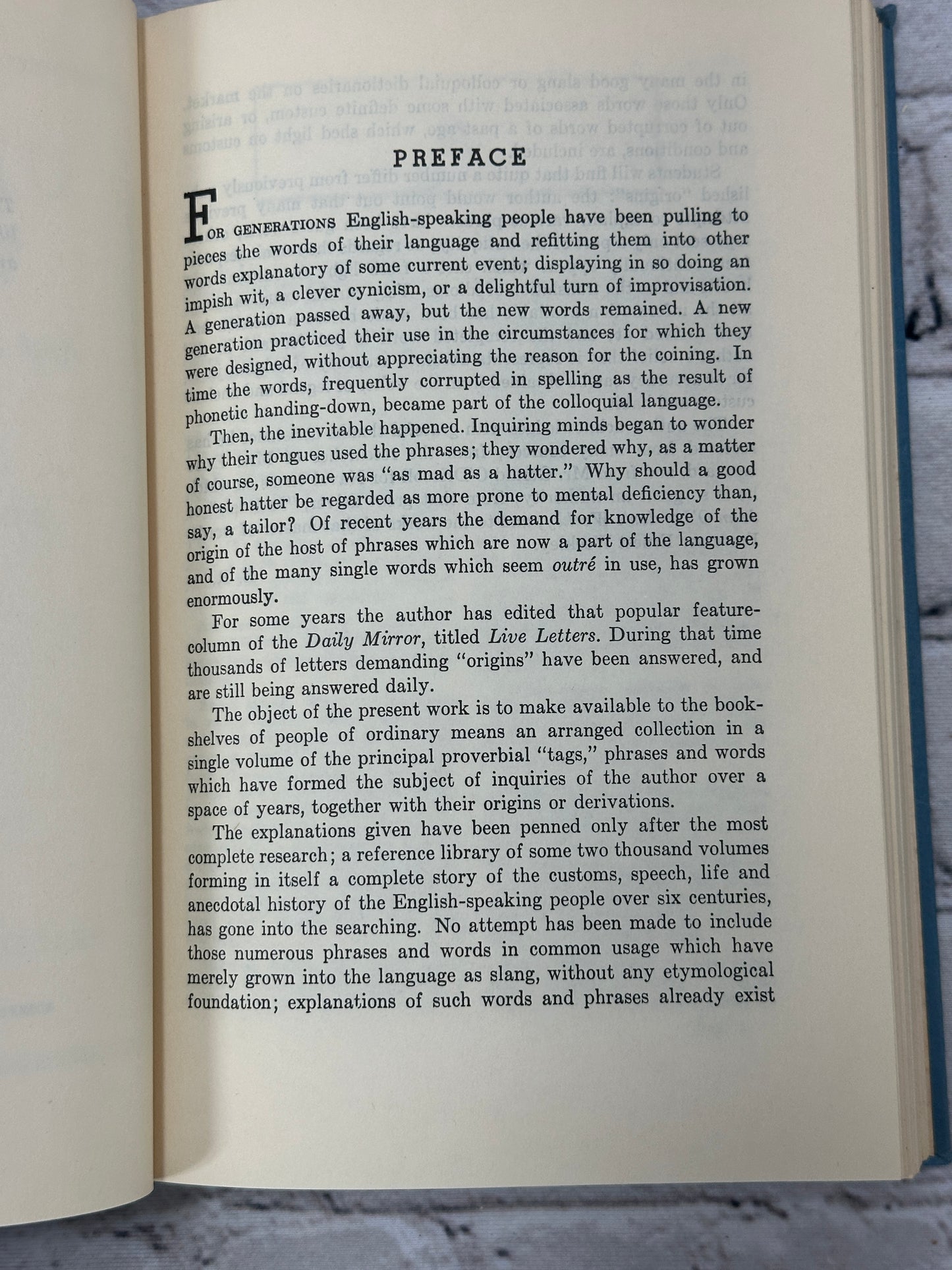 Unusual Words and How They Came About by Edwin Radford [Philosophical Library · 1946]