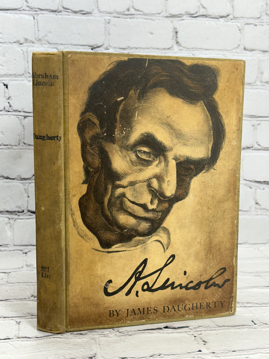 Abraham Lincoln by James Daugherty [Junior Literary Guild ·  1st Ed. · 1943]